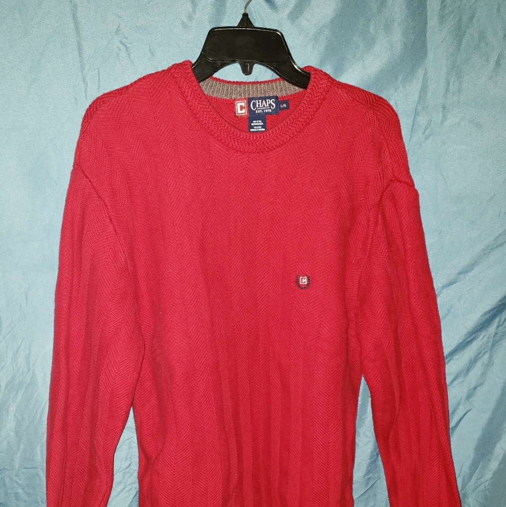 Vintage Chaps Mens Sweater